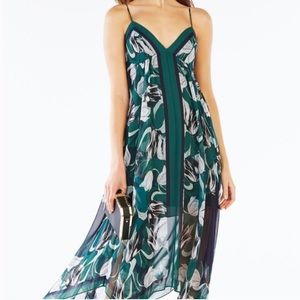 Bcbg new $368 Isabella dress XS 02 green